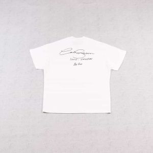 Cole Bucton Soho London 2o2o White Shirt