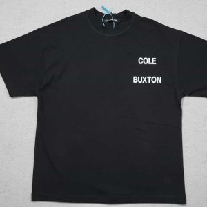 Cole Buxton Basic T Shirt Black