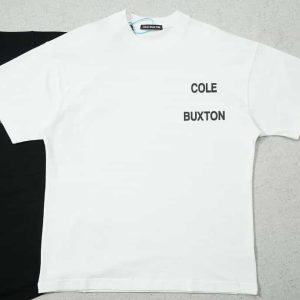 Cole Buxton Basic T Shirt White